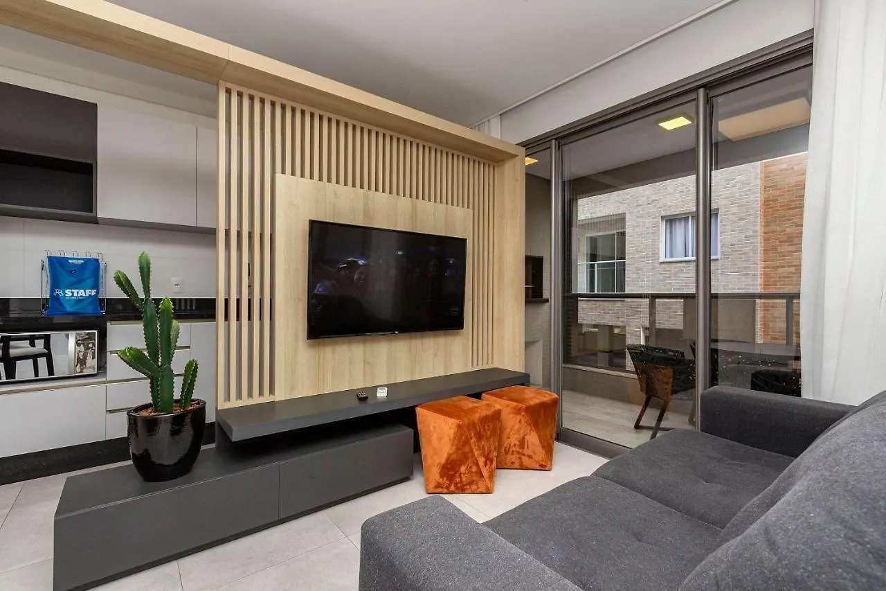 Appartement Porto Madero 204 - Apartamento Moderno Em Condominio Com Piscina E Academia No Rooftop No Centro De Bombinhas. Brésil