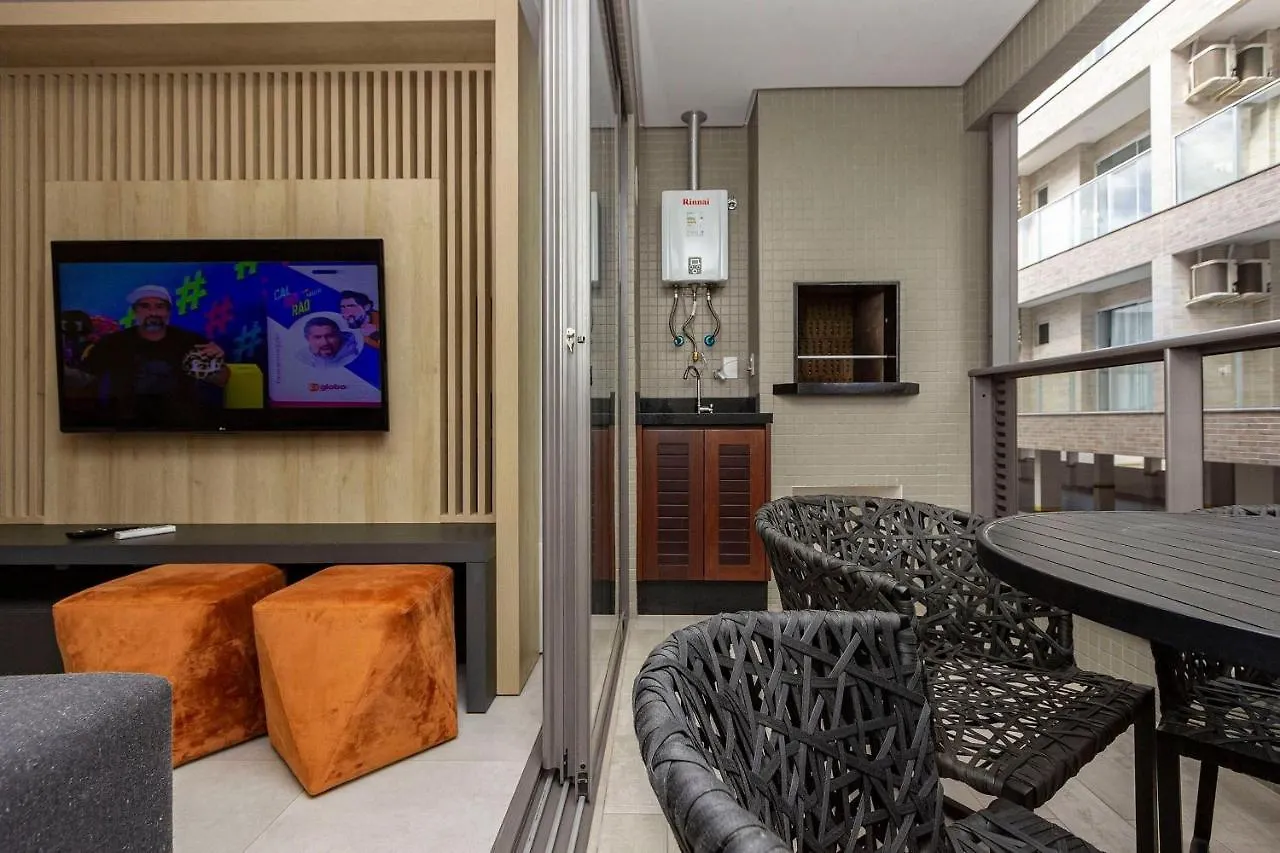 Appartement Porto Madero 204 - Apartamento Moderno Em Condominio Com Piscina E Academia No Rooftop No Centro De Bombinhas.