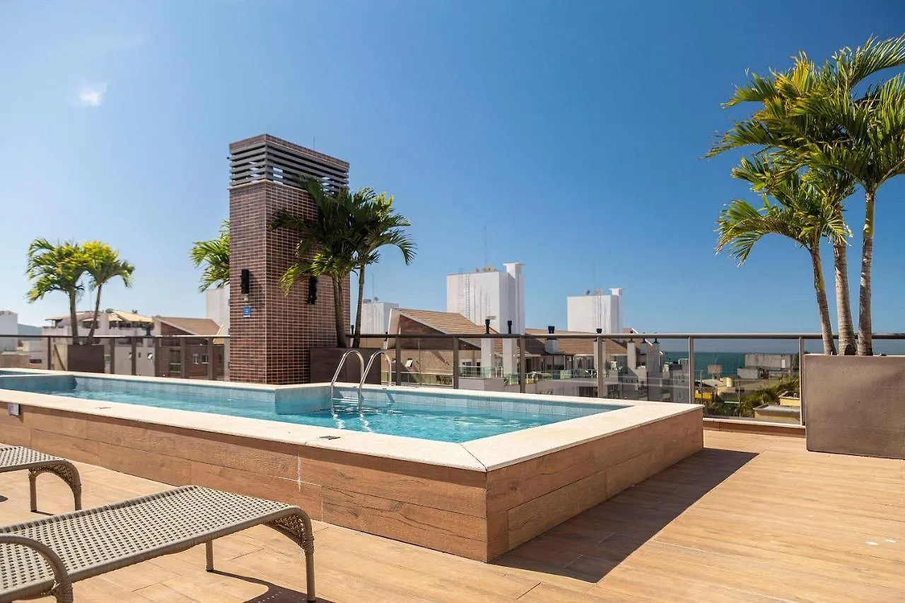 דירה Porto Madero 204 - Apartamento Moderno Em Condominio Com Piscina E Academia No Rooftop No Centro De Bombinhas.