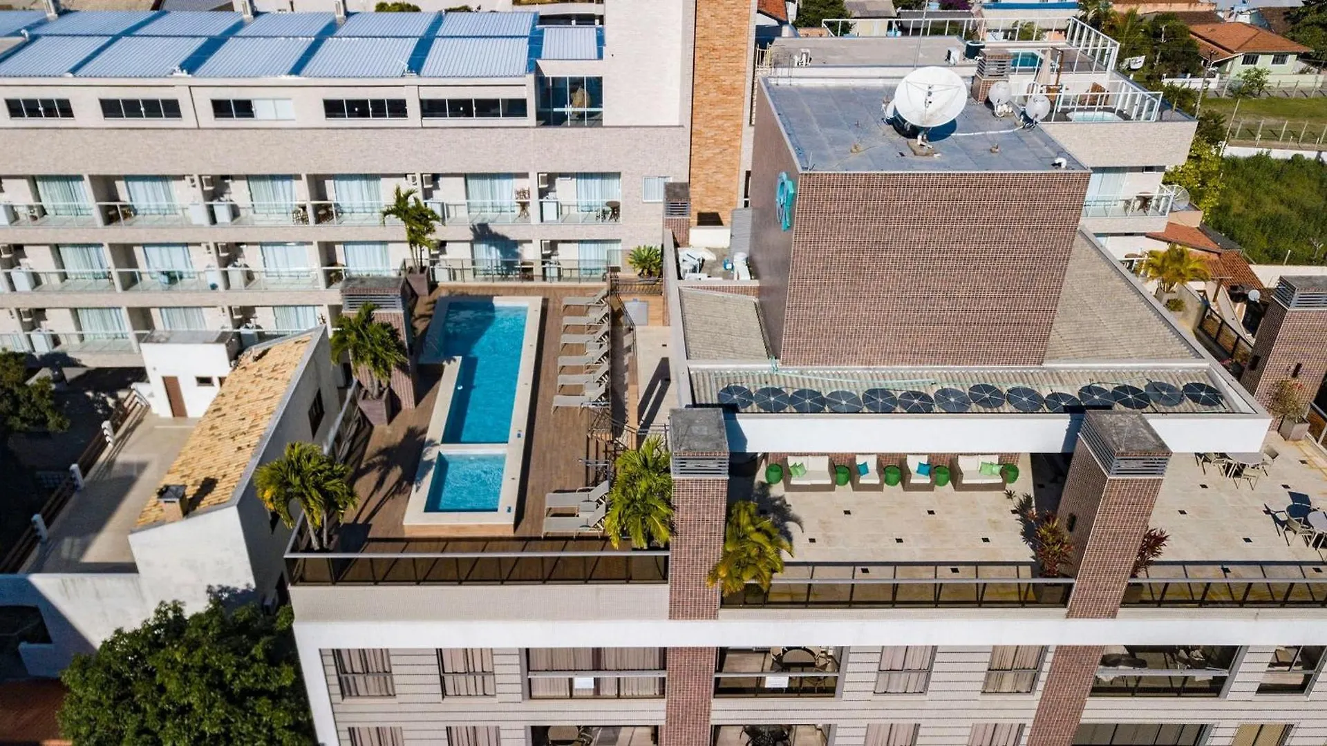 Porto Madero 204 - Apartamento Moderno Em Condominio Com Piscina E Academia No Rooftop No Centro De Bombinhas. ברזיל